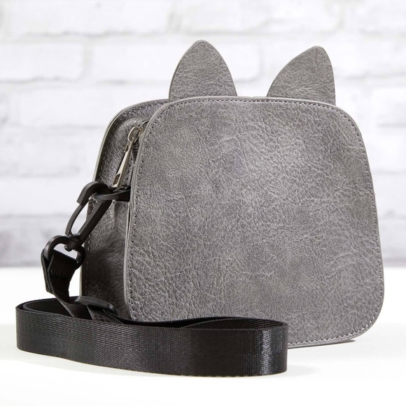 Cat Lady box cat ears shoulder bag - Picture 6 of 7